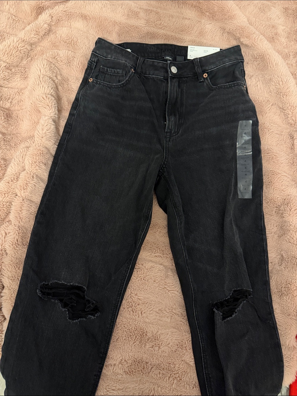 American eagle black mom jeans 👖